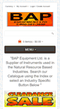 Mobile Screenshot of bapequipment.com